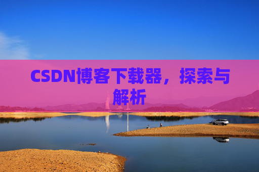 CSDN博客下载器，探索与解析